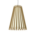 Slatted Pendant by Accord Lighting
