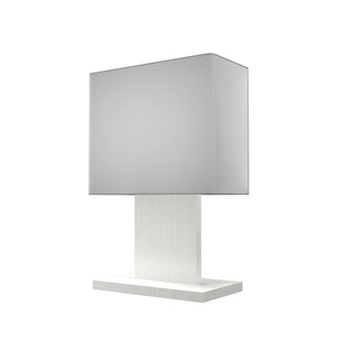 Buy organic-white-and-white-shade Clean Outdoor (Damp) Table Lamp by Accord Lighting