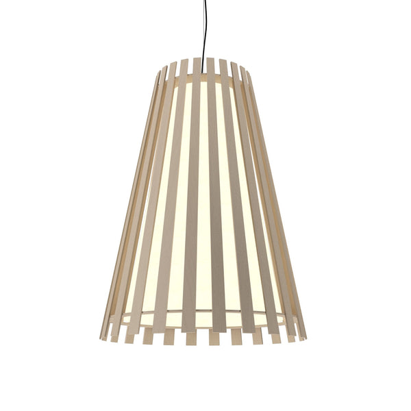 Slatted Outdoor (Damp) Pendant by Accord Lighting