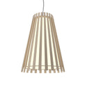 Slatted Pendant by Accord Lighting
