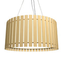 Slatted Pendant by Accord Lighting