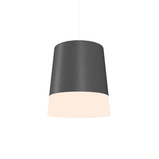 Buy organic-grey-and-silver-gray-shade Conical Outdoor (Damp) Pendant by Accord Lighting