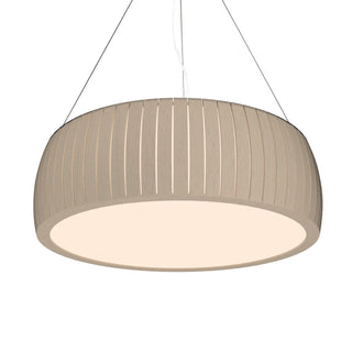 Buy organic-cappuccino Barrel Outdoor (Damp) Pendant by Accord Lighting