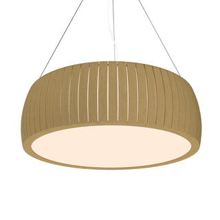 Buy organic-gold Barrel Outdoor (Damp) Pendant by Accord Lighting