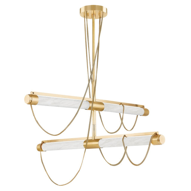 Lariat Outdoor (Damp) Chandelier by Corbett Lighting