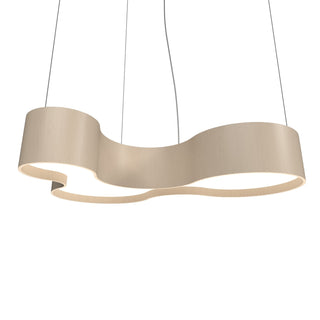 Buy organic-cappuccino-and-woven-natural-shade Organic Outdoor (Damp) Pendant by Accord Lighting