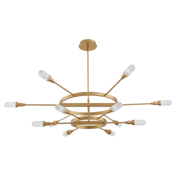 Sperano Outdoor (Damp) Chandelier by Quorum