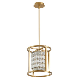Buy aged-brass Elan Outdoor (Damp) Pendant by Oxygen