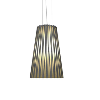 Buy organic-grey Living Hinges Pendant by Accord Lighting