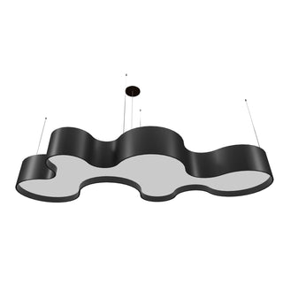 Buy organic-black-and-black-shade Organic Outdoor (Damp) Pendant by Accord Lighting