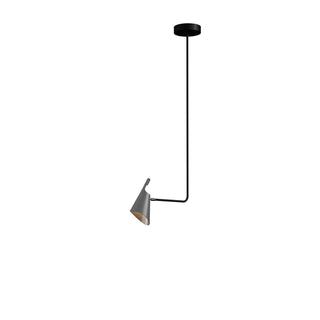 Buy organic-grey-and-silver-gray-shade Balance Outdoor (Damp) Pendant by Accord Lighting