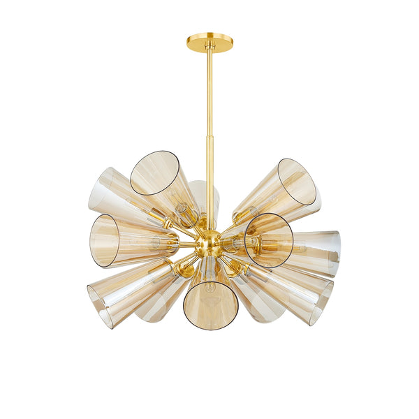 Hartwood Outdoor (Damp) Chandelier by Hudson Valley