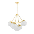 Duxbury Outdoor (Damp) Chandelier by Hudson Valley