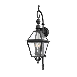 Buy textured-black Townsend Outdoor (Wet) Wall Lantern by Troy Lighting