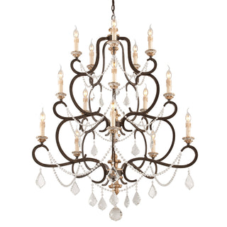 Buy parisian-bronze Bordeaux Chandelier by Troy Lighting