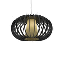 Stecche di Legno Outdoor (Damp) Pendant by Accord Lighting
