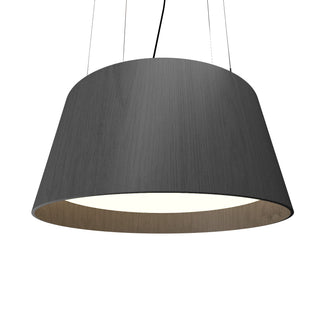 Buy organic-grey-and-silver-gray-shade Conical Outdoor (Damp) Pendant by Accord Lighting