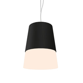Buy charcoal-and-silver-gray-shade Conical Outdoor (Damp) Pendant by Accord Lighting
