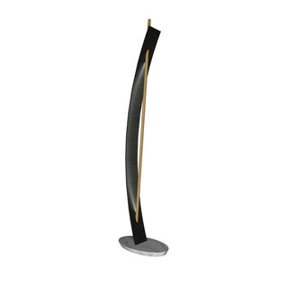 Buy organic-black Clean Outdoor (Damp) Floor Lamp by Accord Lighting
