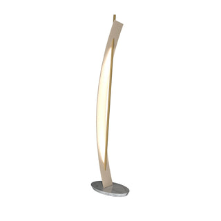 Buy organic-cappuccino Clean Outdoor (Damp) Floor Lamp by Accord Lighting