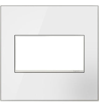 Buy mirror-white adorne Gang Wall Plate by Legrand