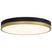 Black with Antique Brushed Brass
