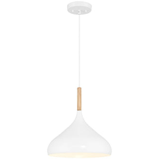 Buy white-and-white-shade Olivia Outdoor (Damp) Pendant by Access