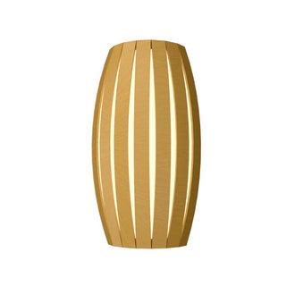Buy organic-gold-and-yellow-shade Barrel Outdoor (Damp) Wall Lamp by Accord Lighting