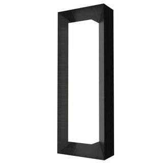 Buy charcoal-and-white-shade Squares Outdoor (Damp) Wall Lamp by Accord Lighting