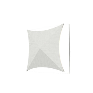 Buy organic-white-and-white-shade Facet Outdoor (Damp) Wall Lamp by Accord Lighting
