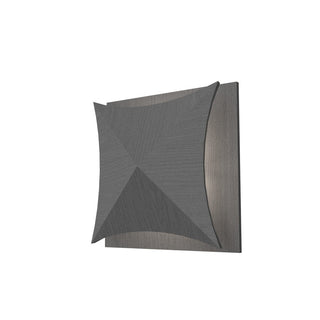 Buy organic-grey-and-silver-gray-shade Facet Outdoor (Damp) Wall Lamp by Accord Lighting