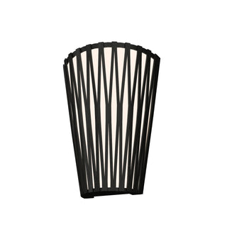 Buy organic-black-and-black-shade Living Hinges Outdoor (Damp) Wall Lamp by Accord Lighting