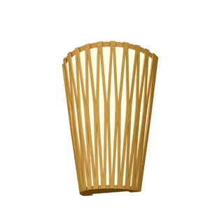 Buy organic-gold-and-yellow-shade Living Hinges Outdoor (Damp) Wall Lamp by Accord Lighting