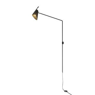 Buy organic-black-and-woven-natural-shade Balance Outdoor (Damp) Wall Lamp by Accord Lighting