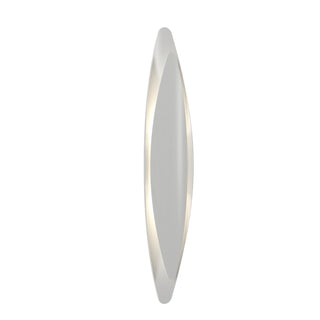 Buy organic-white-and-white-shade Leaf Outdoor (Damp) Wall Lamp by Accord Lighting
