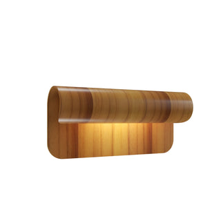 Buy teak Cascade Outdoor (Damp) Wall Lamp by Accord Lighting