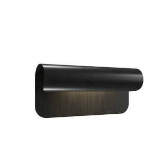 Buy charcoal-and-woven-natural-shade Cascade Outdoor (Damp) Wall Lamp by Accord Lighting