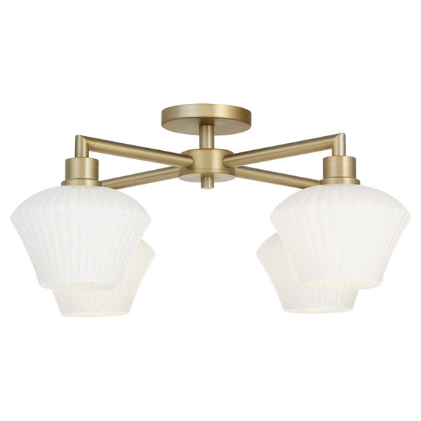 Cassini Outdoor (Damp) Flush Mount Ceiling Light by Quorum