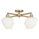 Cassini Outdoor (Damp) Flush Mount Light by Quorum