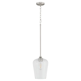 Buy satin-nickel Raymond Outdoor (Damp) Pendant by Quorum