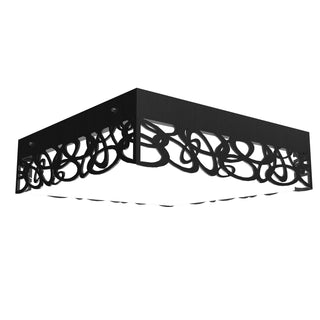 Buy organic-black-and-white-shade Patterns Outdoor (Damp) Ceiling Mount Light by Accord Lighting