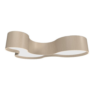 Buy organic-cappuccino-and-natural-cream-shade Organic Outdoor (Damp) Ceiling Mount Light by Accord Lighting