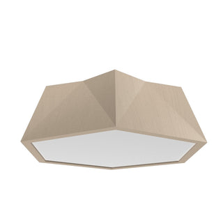 Buy organic-cappuccino-and-natural-cream-shade Physalis Outdoor (Damp) Ceiling Mount Light by Accord Lighting