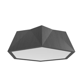 Buy organic-grey-and-silver-gray-shade Physalis Outdoor (Damp) Ceiling Light by Accord Lighting