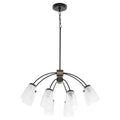 Arpeggio Outdoor (Damp) Chandelier by Quorum