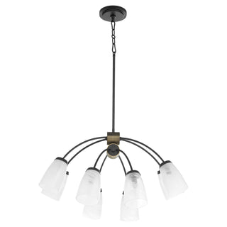 Arpeggio Outdoor (Damp) Chandelier by Quorum