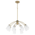 Arpeggio Outdoor (Damp) Chandelier by Quorum