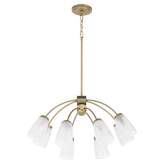 Buy aged-brass Arpeggio Outdoor (Damp) Chandelier by Quorum