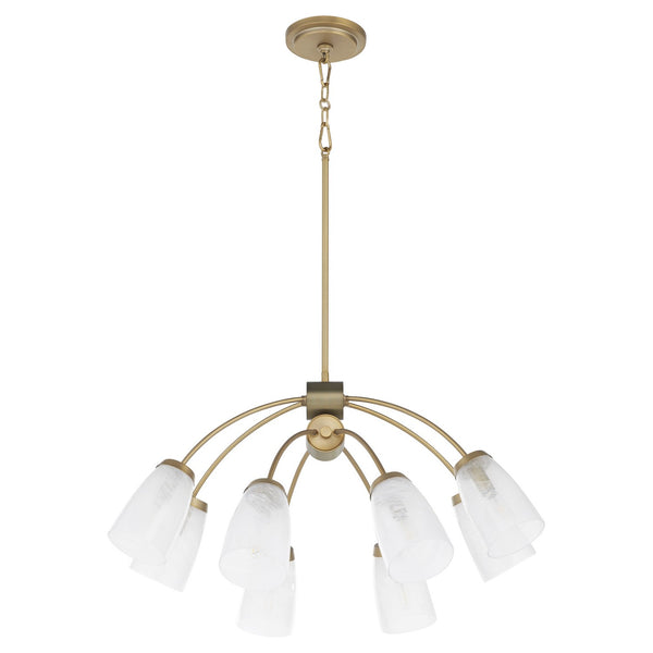 Arpeggio Outdoor (Damp) Chandelier by Quorum