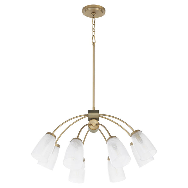 Arpeggio Outdoor (Damp) Chandelier by Quorum
